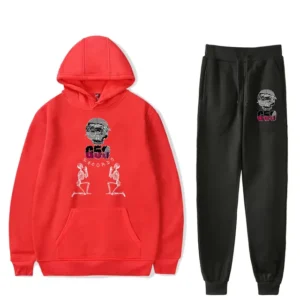 SuicideboyS Grey 59 Skull logo Rapper Pullover Hoodie Pants