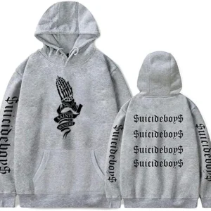 $uicideboy$ Hip Hop Vintage Goths Print Hoodie