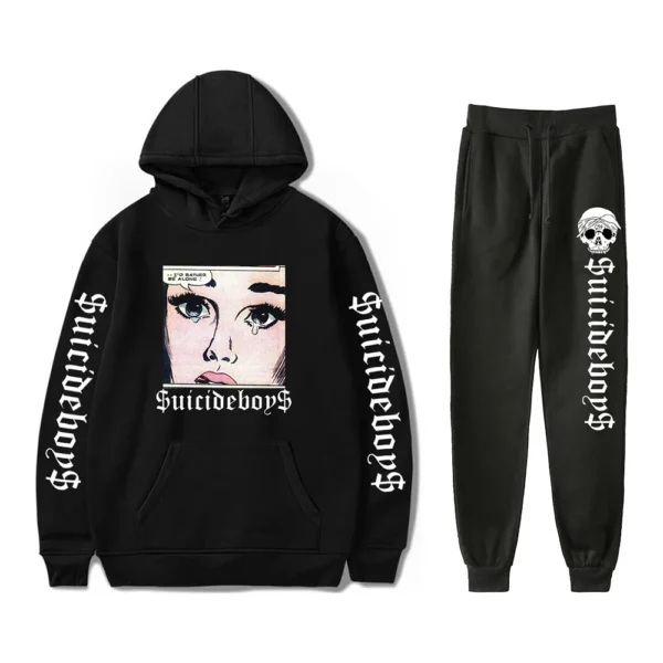 $uicideboy$ Two Piece Hoodie Jogger Pants