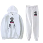 SuicideboyS Grey 59 Skull logo Rapper Pullover Hoodie Pants