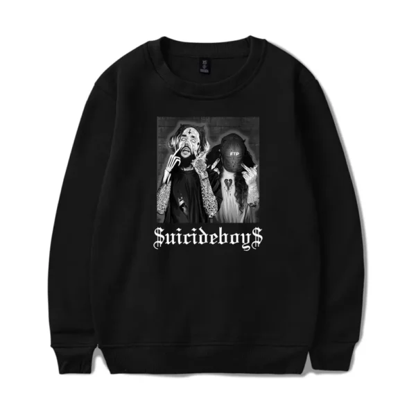 SuicideboyS Scrim and Ruby logo Crewneck Merch Sweatshirt