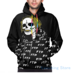 Suicideboy FTP Print Hoodie Men Women